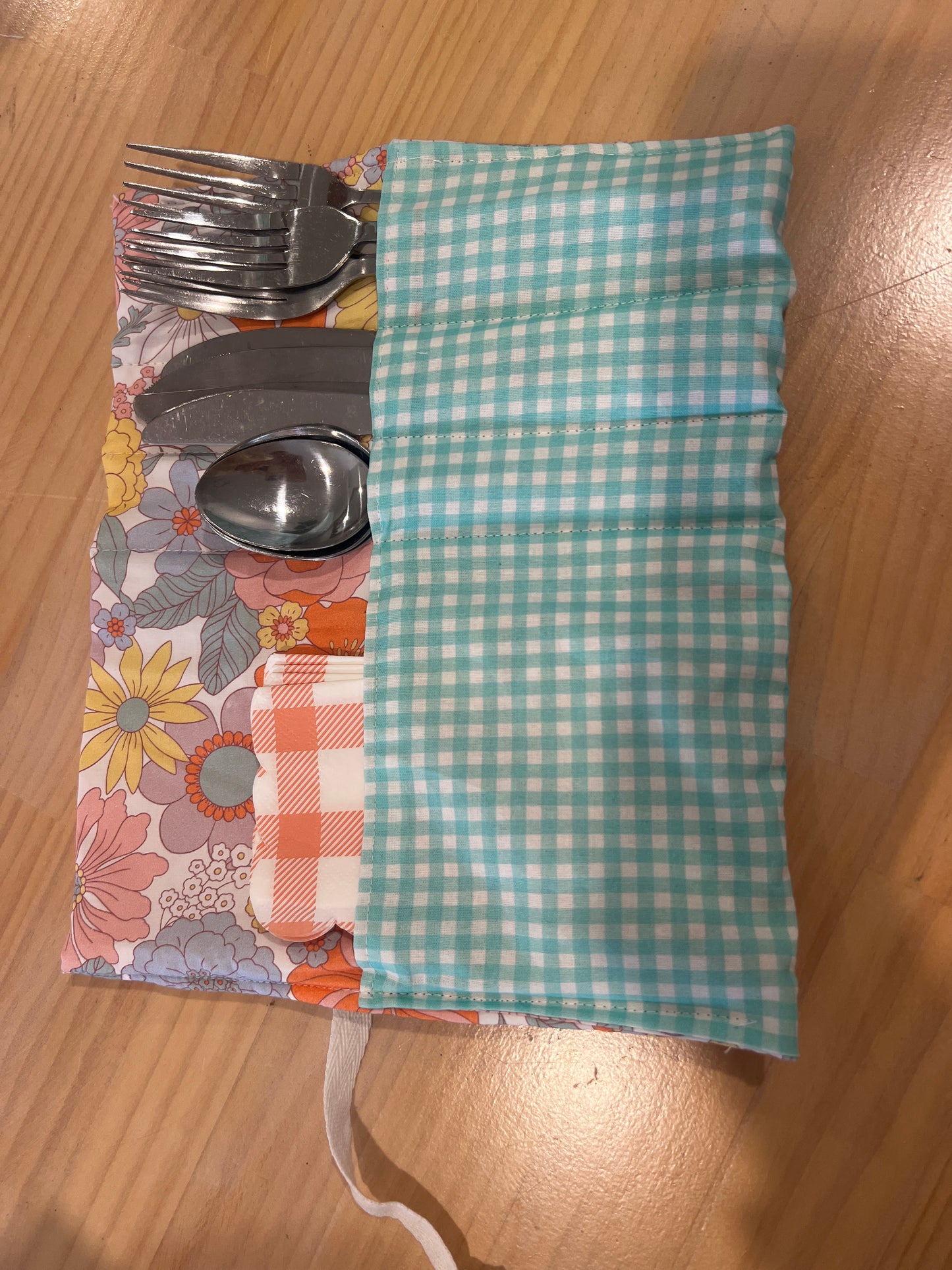 The Big Minty. Basket and accessories for 4. - One of a kind Handmade / Upcycled.