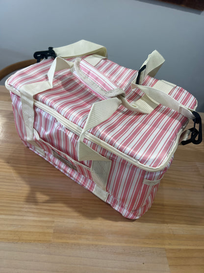 SOLD - Sunset beach party 🌅 One of a Kind picnic basket.